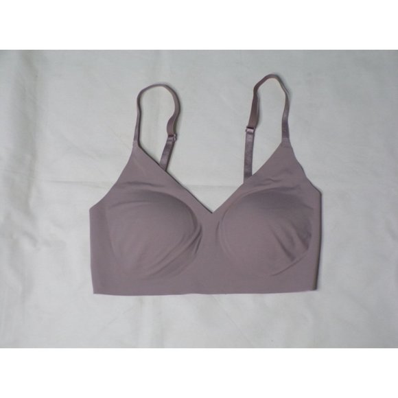 SOLD TRUE & CO. Convertible  Boost Triangle Wireless Bra Mink Large NEW - Picture 11 of 12